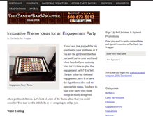 Tablet Screenshot of blog.thecandybarwrapper.com